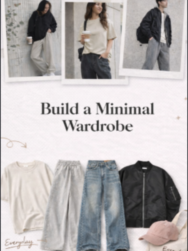 How to Build a Minimal wardrobe